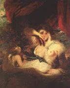 Cupid Unfastens the Belt of Venus Sir Joshua Reynolds